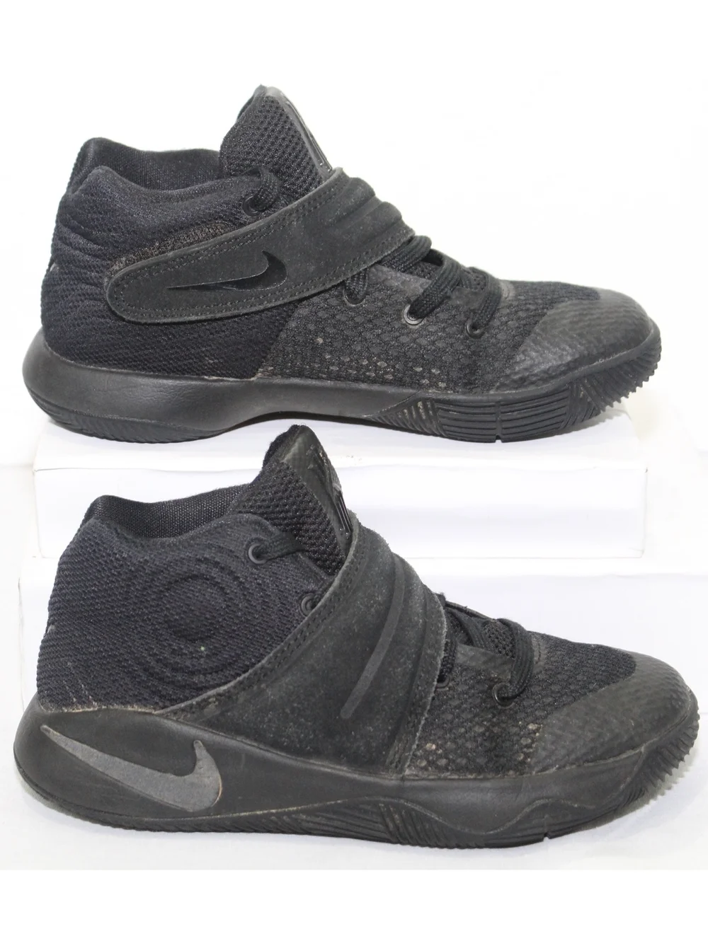 Nike Kyrie Irving 2 PS Black Preschool Kids Shoes 827280-008 Youth Size 12 C